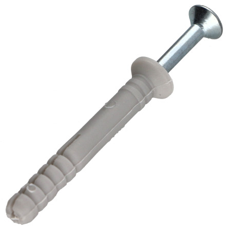 1 x Taco para clavar cabeza fresada/testa svasat 5X40 + Tornillos 3.5X45