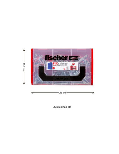 1 x Surtido de Tornillo y Taco Fischer FIJADOR