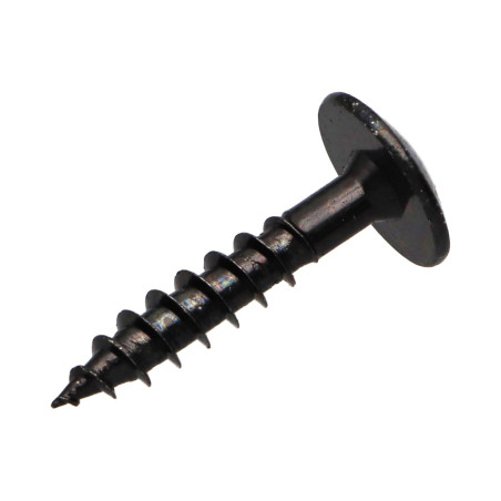 1 x Tornillo pernio 5X40 roscado total TORX T20 Acero cincado negro