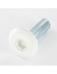 Tornillo metales plano llave de 4 M6X20 Acero cincado...