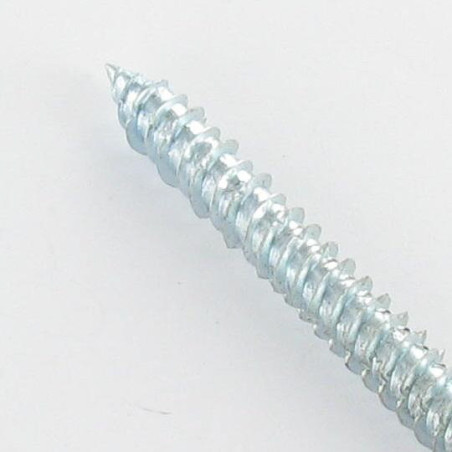 1 x Tornillo Hormigón cabeza fresada/testa svasat ROJO 7.5X120 TORX T30 Acero cincado blanco RAL8017 marrón chocolate