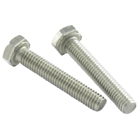 1 x Tornillo metales cabeza hexagonal M6X40 Inoxidable A4