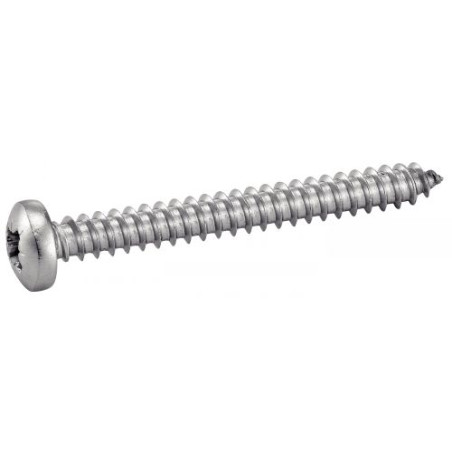 1 x Surtido de 1684 Tornillo chapa cabeza cilíndrica / cabeza fresada/testa svasat Pozi + Punta Inoxidable A4