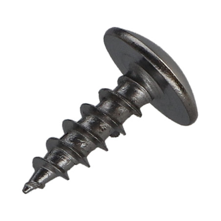 1 x Tornillo pernio 5X16 roscado total TORX T20 Acero cromado