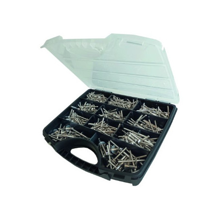 1 x Surtido de 500 Remache GORIVETO Inoxidable A2 DEGOMETAL