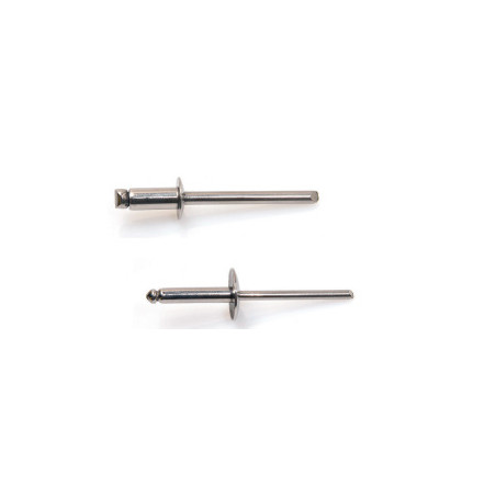 1 x Surtido de 500 Remache GORIVETO Inoxidable A2 DEGOMETAL