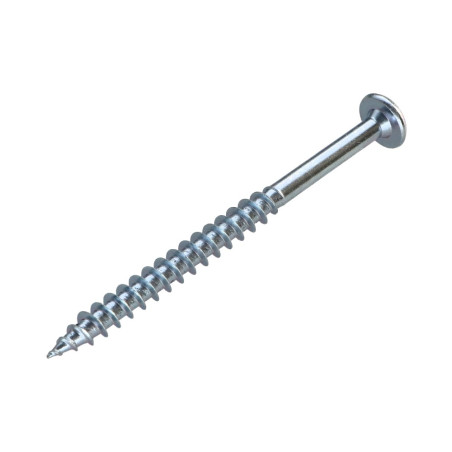 1 x Tornillos DURMIENDO 7X90 roscado en 60 TORX T30 Acero cincado blanco diámetro de cabeza: 15