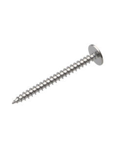 Tornillo pernio 4.5X50 roscado total TORX T20 Acero cromado 2