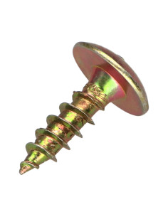 Tornillo pernio 6X20 roscado total TORX T30 Bicromato 2