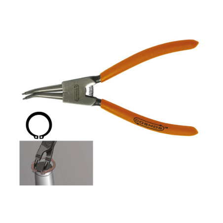 1 x Alicates Circlip exterior Codo 45 grado longitud 150