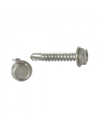 1 x Tornillo autoperforante cabeza hexagonal...