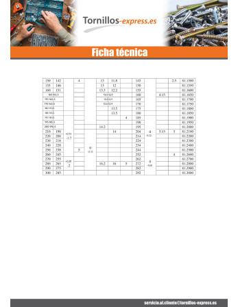 1 x Circlip exterior Acero bruto en eje...