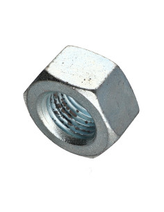 Tuerca hexagonal M39 clase 8 Acero cincado blanco óxido 2