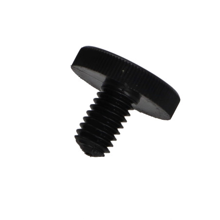 1 x Tornillo metales nylon nero cabeza cilíndrica fresada M6X10