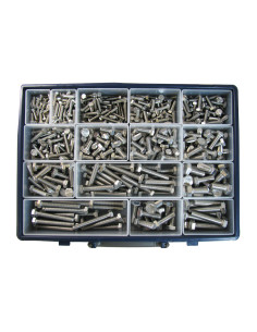 Surtido de 570 Tornillo metales cabeza hexagonal roscado... 2