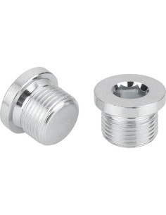 Tapón hexagonal hueco con reborde llave de 6 Inoxidable...