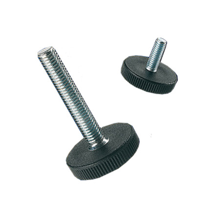 1 x Pie nivelador ajustable M6X30 diámetro de cabeza: 20