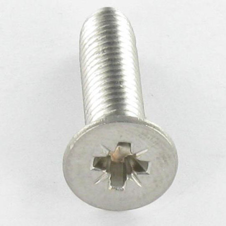 1 x Tornillo autorroscante Inoxidable A2 cabeza fresada/testa svasat Pozi PZ3 M2.5X12 microtornillo