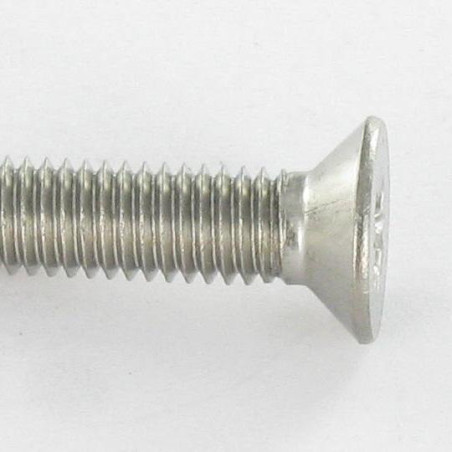 1 x Tornillo autorroscante Inoxidable A2 cabeza fresada/testa svasat Pozi PZ5 M6X25