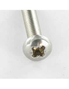 Tornillo autorroscante cabeza cilíndrica abombada M3X20... 2