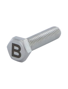 Tornillo metales cabeza hexagonal 8X35 Inoxidable A4 con...
