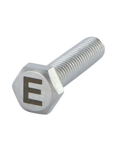 Tornillo metales cabeza hexagonal 8X35 Inoxidable A4 con...