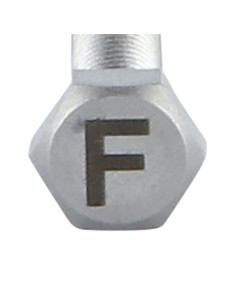 Tornillo metales cabeza hexagonal 8X35 Inoxidable A4 con... 2