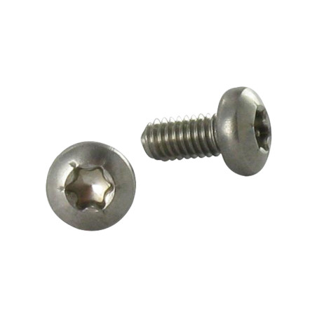 1 x Tornillo autorroscante Inoxidable A2 cabeza cilíndrica abombada TORX 4X8 TORX T20