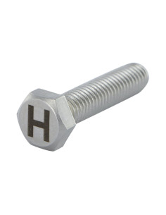 Tornillo metales cabeza hexagonal 8X35 Inoxidable A4 con...