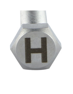 Tornillo metales cabeza hexagonal 8X35 Inoxidable A4 con... 2