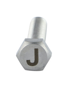 Tornillo metales cabeza hexagonal 8X35 Inoxidable A4 con... 2