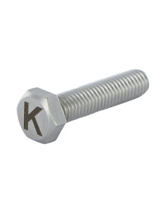 Tornillo metales cabeza hexagonal 8X35 Inoxidable A4 con...