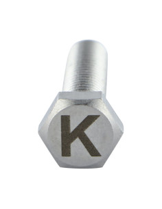 Tornillo metales cabeza hexagonal 8X35 Inoxidable A4 con... 2