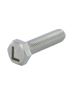 Tornillo metales cabeza hexagonal 8X35 Inoxidable A4 con...