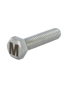 Tornillo metales cabeza hexagonal 8X35 Inoxidable A4 con...