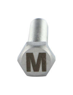Tornillo metales cabeza hexagonal 8X35 Inoxidable A4 con... 2