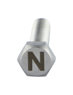 Tornillo metales cabeza hexagonal 8X35 Inoxidable A4 con... 2
