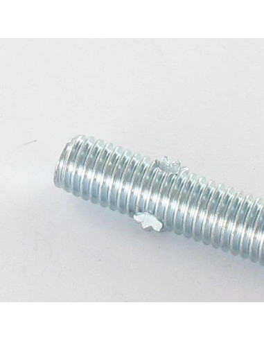 1 x Varilla roscada Acero cincado blanco M8X45...