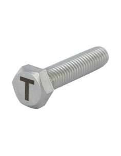 Tornillo metales cabeza hexagonal 8X35 Inoxidable A4 con...