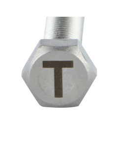 Tornillo metales cabeza hexagonal 8X35 Inoxidable A4 con... 2