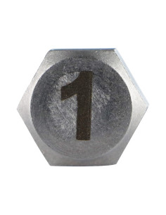 Tornillo metales cabeza hexagonal 8X35 Inoxidable A4... 2
