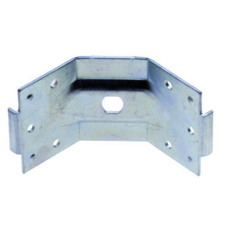 1 x Herraje para mesa 11 HOYOS Acero cincado blanco