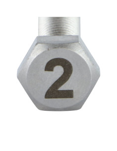 Tornillo metales cabeza hexagonal 8X35 Inoxidable A4... 2