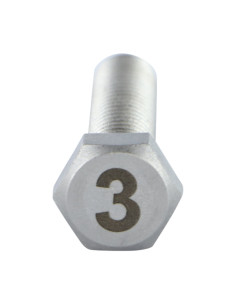 Tornillo metales cabeza hexagonal 8X35 Inoxidable A4... 2