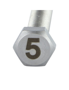 Tornillo metales cabeza hexagonal 8X35 Inoxidable A4... 2