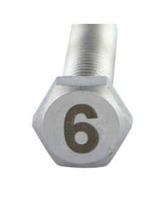 Tornillo metales cabeza hexagonal 8X35 Inoxidable A4... 2