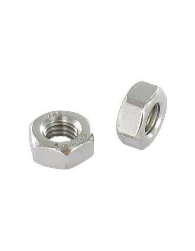 1 x Tuerca hexagonal HU M2 Inoxidable A4