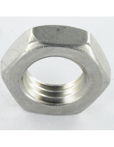 1 x Tuerca hexagonal baja hm/contratuerca M18...