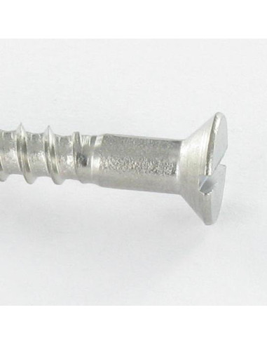 1 x Tornillo madera Inoxidable A2 cabeza...