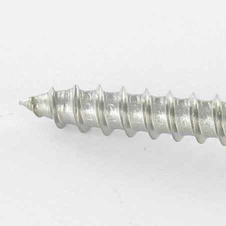 1 x Tornillo madera Inoxidable A2 cabeza fresada/testa svasat ranura 5X70